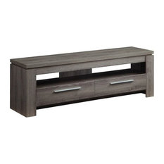 Bowery Hill 59" TV Stand, Dark Gray