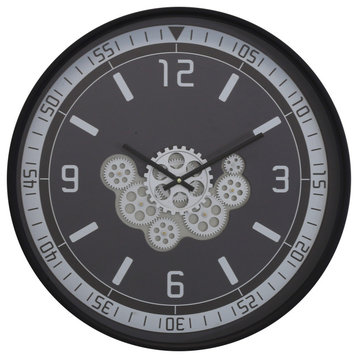 Yosemite Traditionalist Wall Clock With Black And White Finish 5130015