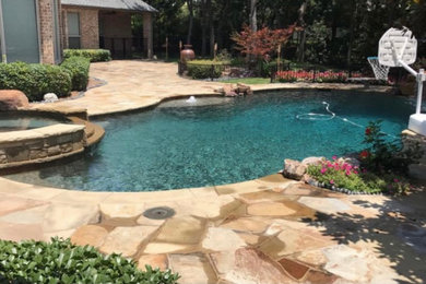 Example of a trendy pool design
