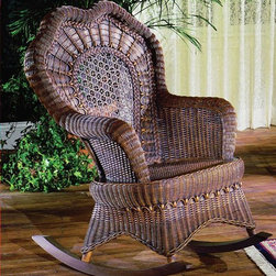 Lazy Inn Wicker Rocker - Rocking Chairs