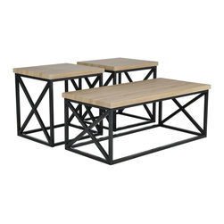 Helene 3 In 1 Pack Tables - Side Tables And End Tables