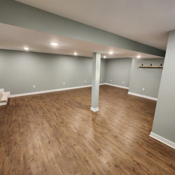 Jordan & Beth, NE Grand Rapids, Master Bathroom & Basement Remodel