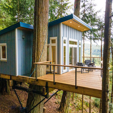 Woodland Waterfall Treehouse
