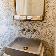 Bathroom wallpaper ideas
