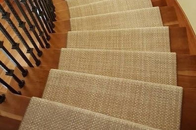 Staircase - transitional staircase idea in Denver