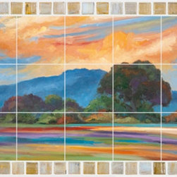 Morning Light - Tile Mural Palettes - Tile Murals