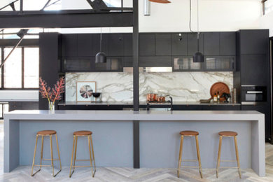 Design ideas for an industrial kitchen in Sydney.