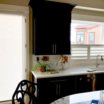"Cafe, Double Hung" Plantation Shutter applications