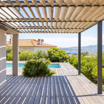 Conception d'un jardin avec piscine