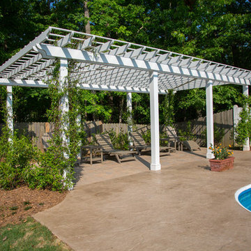 Cedar arbor with Jessamine