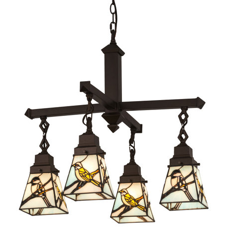 24W Backyard Friends 4 LT Chandelier