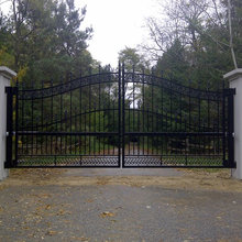 Front fence and gate