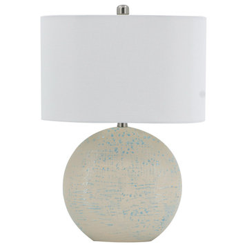Anita 1 Light Table Lamp, White
