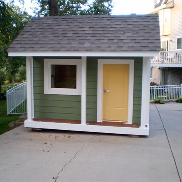Playhouse with dormer