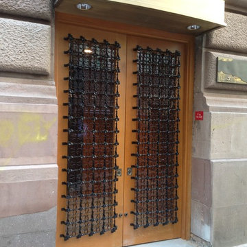 Bronze Awning Custom Grille