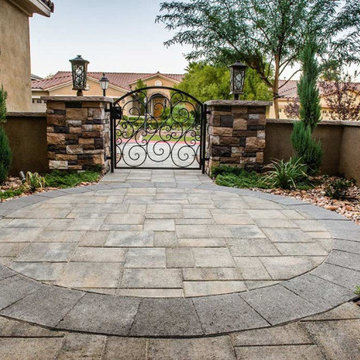Grand Step Entryway — Stunning Curb Appeal