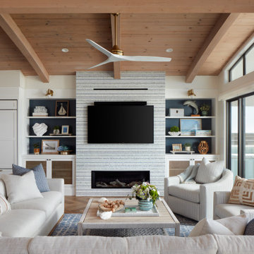 Beach House Meets Mid-Century