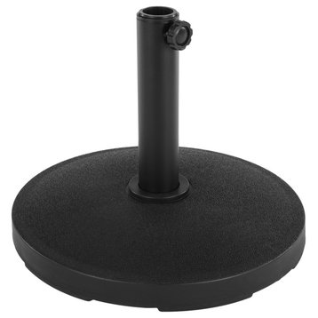 Outdoor Umbrella Base 26lbs Polyethylene and Cement Weighted Umbrella Stand