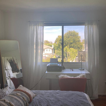 Master Blinds' Blackout Roller Window Shades for a Master Bedroom in Malibu
