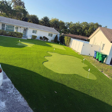 Modern Landscaping and Artificial Turf Design in Miami, FL