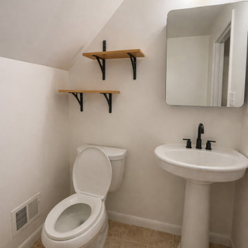 Master Suite Remodel: Closet Converted to Bathroom and Bathroom Converted to Lau