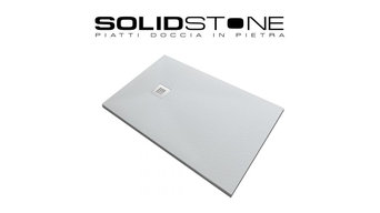 Piatto doccia in pietra SolidStone - Bianco