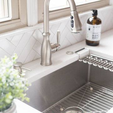 Transitional Family Kitchen
