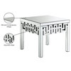 Aria Mirrored End Table