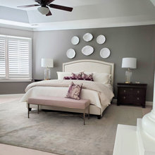 Art Over LO Master Bedroom Headboard