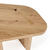 Modrest Jack Natural Wood Coffee Table Set