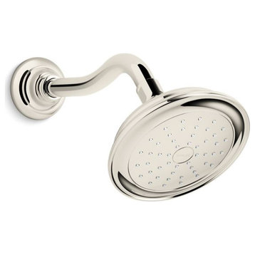 Kohler Artifacts 1.75GPM 1-Function Showerhead Air-Induct Tech, Polished Nickel