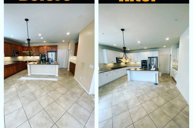 Example of a classic kitchen design in Los Angeles