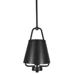 Toltec Lighting - Toltec Lighting 1125-DG Sonora - One Light Mini Pendant - Sonora 1 Mini Pendant In Dark Granite Finish.Assembly Required: TRUE Canopy Included: TRUE Canopy Diameter: 5.00* Number of Bulbs: 1*Wattage: 100W* BulbType: Medium Base* Bulb Included: No