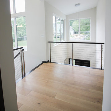 Project #70 | Open-Riser Staircase with Cable Railing