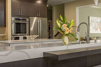 Inspiration for a modern kitchen remodel in Raleigh