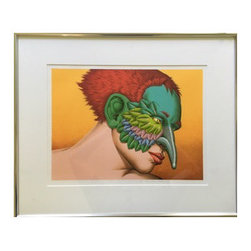 Robert Lostutter Sunbird Signed Lithograph - Fine Art Prints
