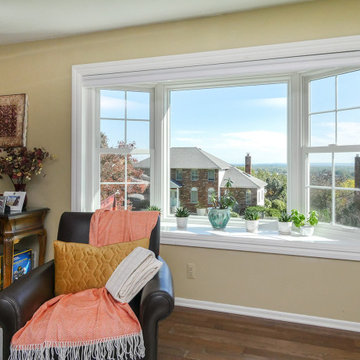 Bay Window in Gorgeous Living Room - Renewal by Andersen NJ / NYC