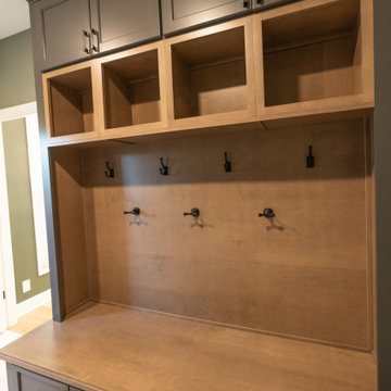 Overland Park Kitchen Remodel with Pantry Addition + Speakeasy Powder Bath