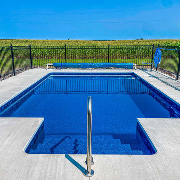 Inground Pool construction Saint Isidore