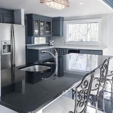 Contemporary Glam Kitchen Remodel