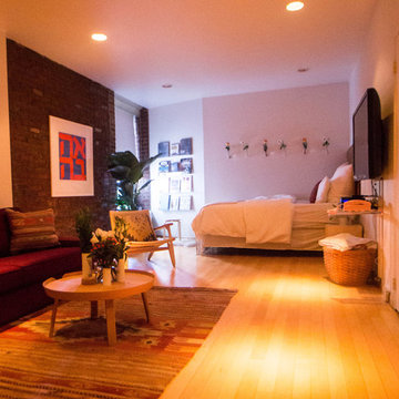 My Houzz: Rustic-Industrial Chic in a Manhattan Studio