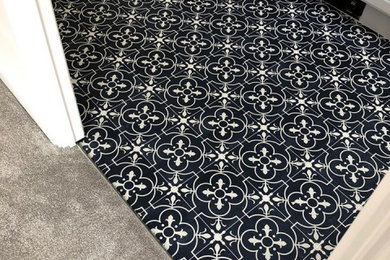 Super-soft grey carpet & vinyl in Chelmsford