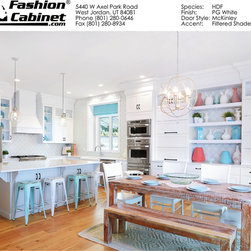 HDF- White- McKinley - Kitchen Cabinetry