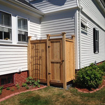 Cedar Outdoor Shower Kit