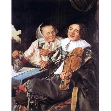 Judith Leyster Carousing Couple Wall Decal