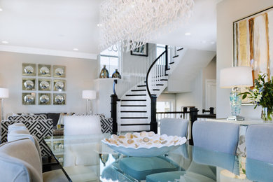 Transitional dining room photo in DC Metro