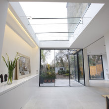kitchen extrnsion glass ceiling