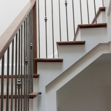 Project #44 | Contemporary Staircase with Skylit Stairwell