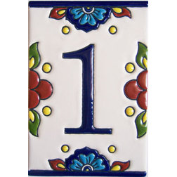 Mediterranean House Numbers by Fine Crafts & Imports
