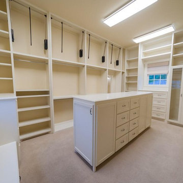 Master suite closet